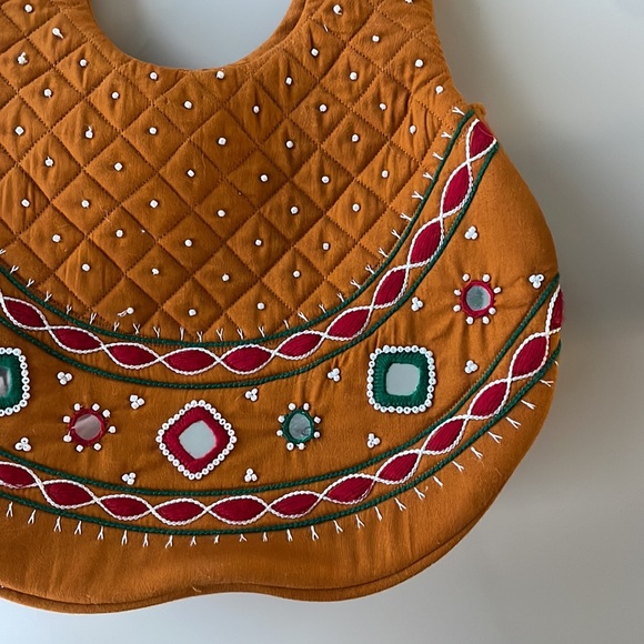 Terracotta Beaded Purse - Picture 2 of 4